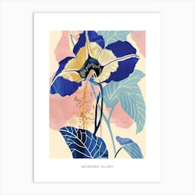 Colourful Flower Illustration Poster Morning Glory 7 Art Print