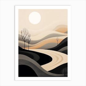 Minimalist Landscape 9 Art Print