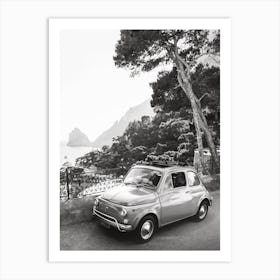 Capri Italy Amalfi Napels Italie Car 3x4 Art Print
