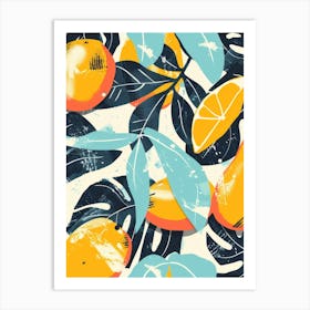 Oranges And Lemons 1 Art Print