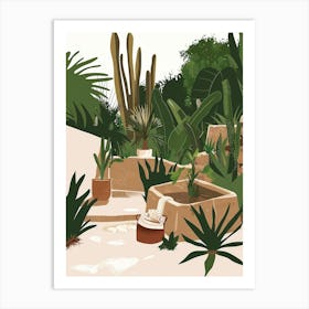 Cactus Garden 21 Art Print