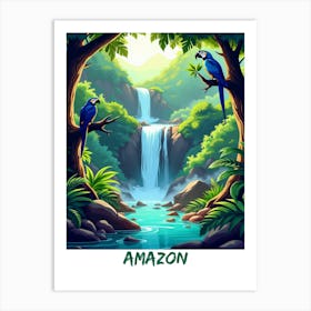 Amazon Rainforest Art Print