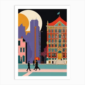 Nyc Cityscape 1 Art Print