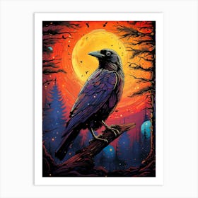 Raven 2 Art Print