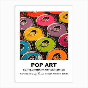 Cans Pop Art 1 Art Print