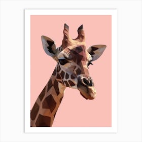 Giraffe 98 Art Print