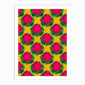 Rose 1 Andy Warhol Flower Art Print