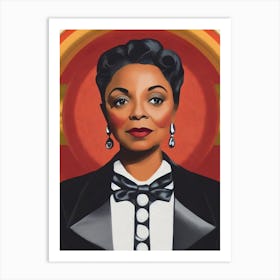 Ruby Dee Illustration Movies Art Print