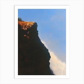 Cliffs Of California Art Print