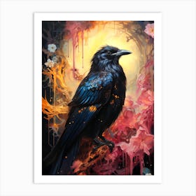 Raven 1 Art Print