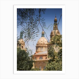 Cathedral Of Barcelona Art Print