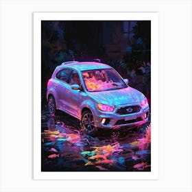 Subaru Art Art Print