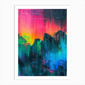 Abstract Painting 455 Art Print