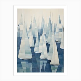 Sailboats 10 Art Print