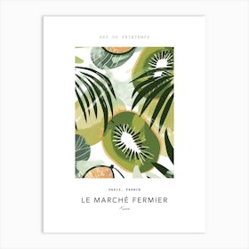 Kiwi Le Marche Fermier Poster 2 Art Print