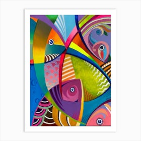 Colorful Fish 1 Art Print