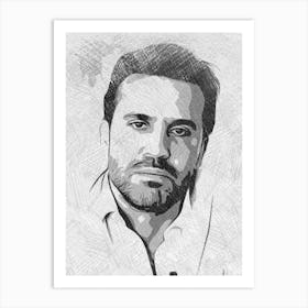 Pablo Marçal Art Print