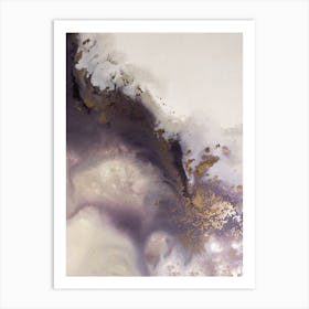 Violet Romance 3 Art Print