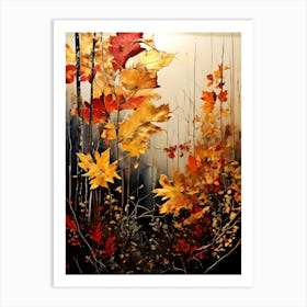 Autumn Leaves 63 Art Print