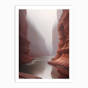 Canyon Art Print