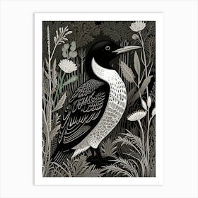 Nocturnal Loon7 Art Print