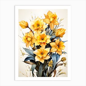 Sculpted Botanicals Art Print