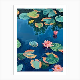 Water Lilies 15 Art Print