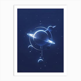 Saturn 1 Art Print