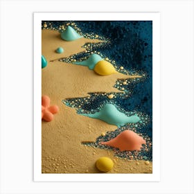 Sand Sculptures Art Print