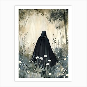 Witch In The Woods Art Print