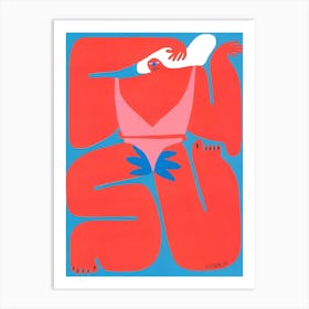 Sup women Art Print