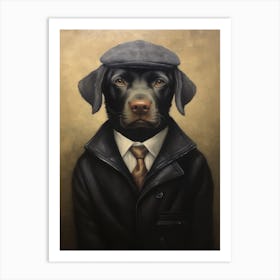 Gangster Dog Labrador 3 Art Print
