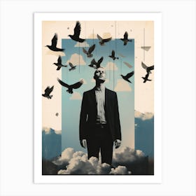 Freedom of a man Art Print