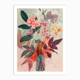 Flowers In A Vase 58 Art Print
