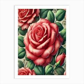 Roses 17 Art Print