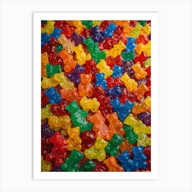 Gummy Bears 3 Art Print