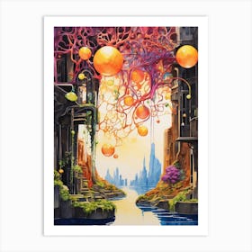 Cityscape 4 Art Print