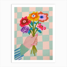 Bouquet Of Flowers Art Print