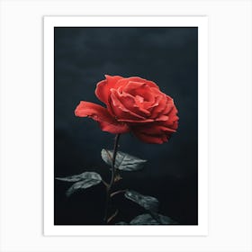 Red Rose 5 Art Print