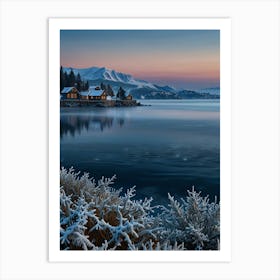 Winter landscape 1 Art Print