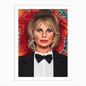 Julie Christie Illustration Movies Art Print