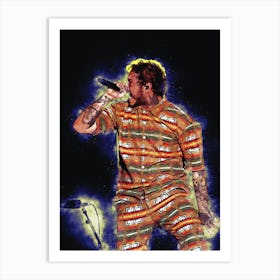 Spirit Post Malone Art Print