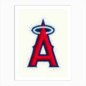 Los Angeles Angels Art Print