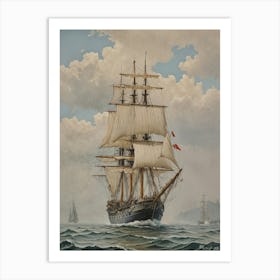 Tall Ship Art Print