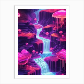 Psychedelic Art Print Art Print