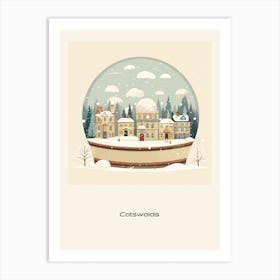 Cotswolds United Kingdom 2 Snowglobe Poster Art Print