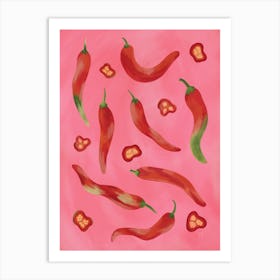 Peppers Art Print
