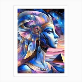 Cleopatra Portrait Artwork 70 Art Print