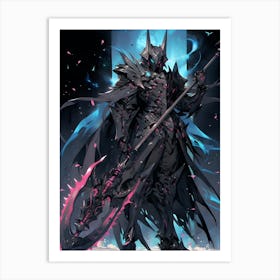 Dark Knight 4 Art Print