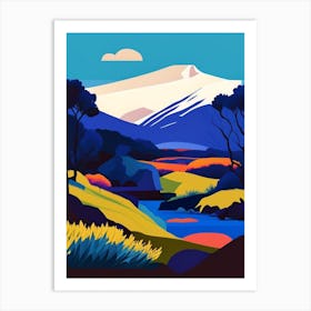 Thingvellir National Park Iceland Pop MatisseII Art Print